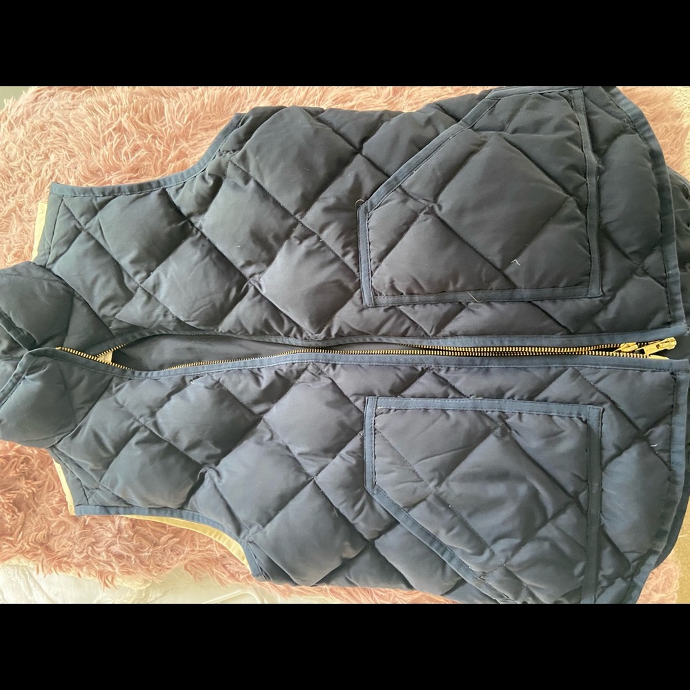 j crew vest!